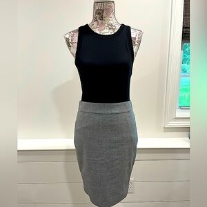 J.Crew Gray Pencil Skirt
